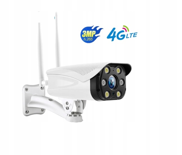 KAMERA LTE IP 3G 4G CAM SIM ZEWNĘTRZNA GSM 3Mpx