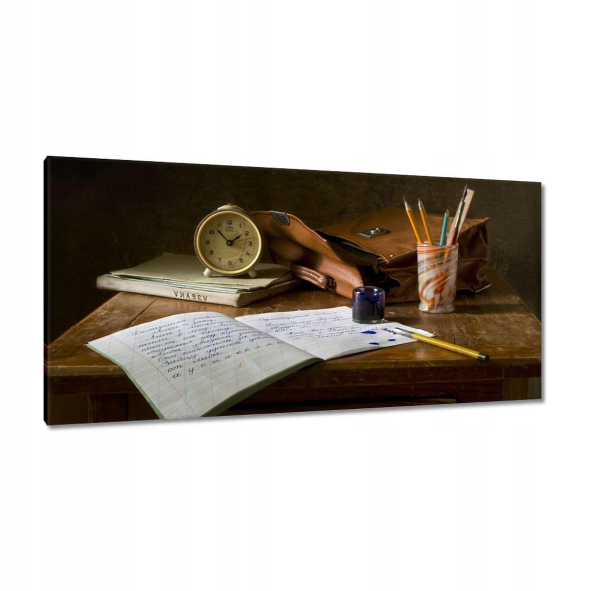 Obrazy 115x55 Dělání lekcí