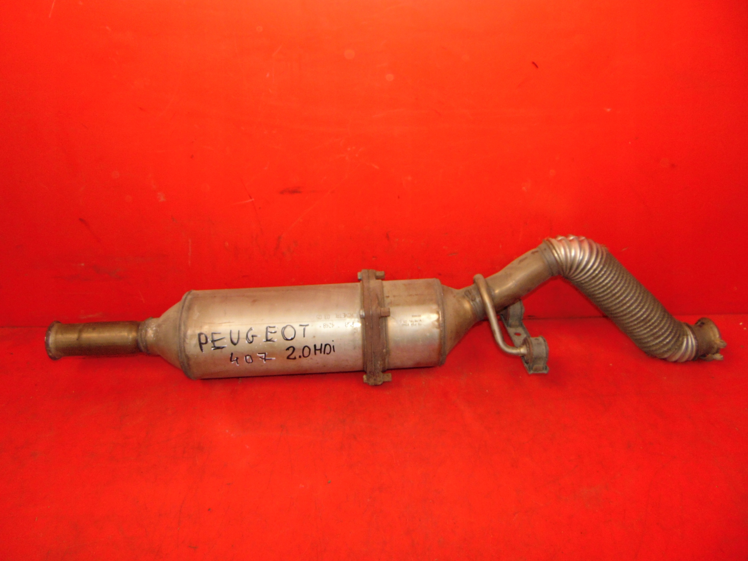 4248 - PEUGEOT 407 2.0 HDI каталитический нейтрализатор фильтр DPF K340