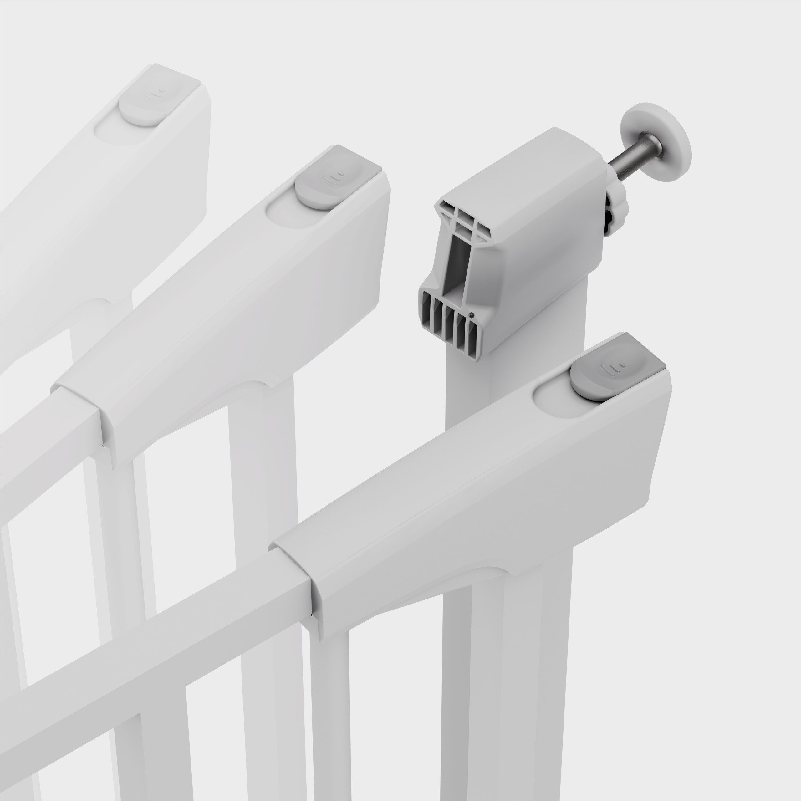 ВИТЯЖНА ХВІРКА Tulano Біла 75–96 см ДЛЯ ДІТЕЙ ТА ТВАРИН ДЛЯ ДВЕРЕЙ Бренд TULANO