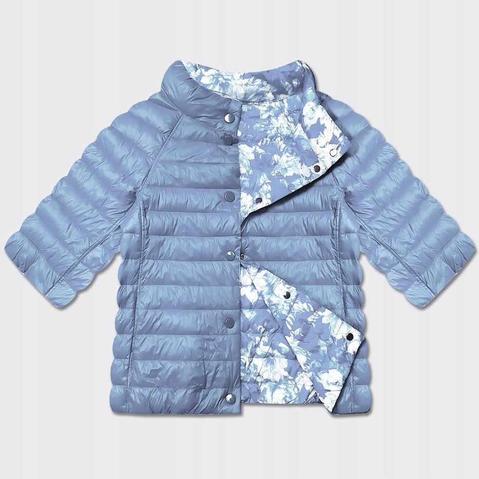 Oboustranná Prošívaná Bunda 7010 J.modr. 52