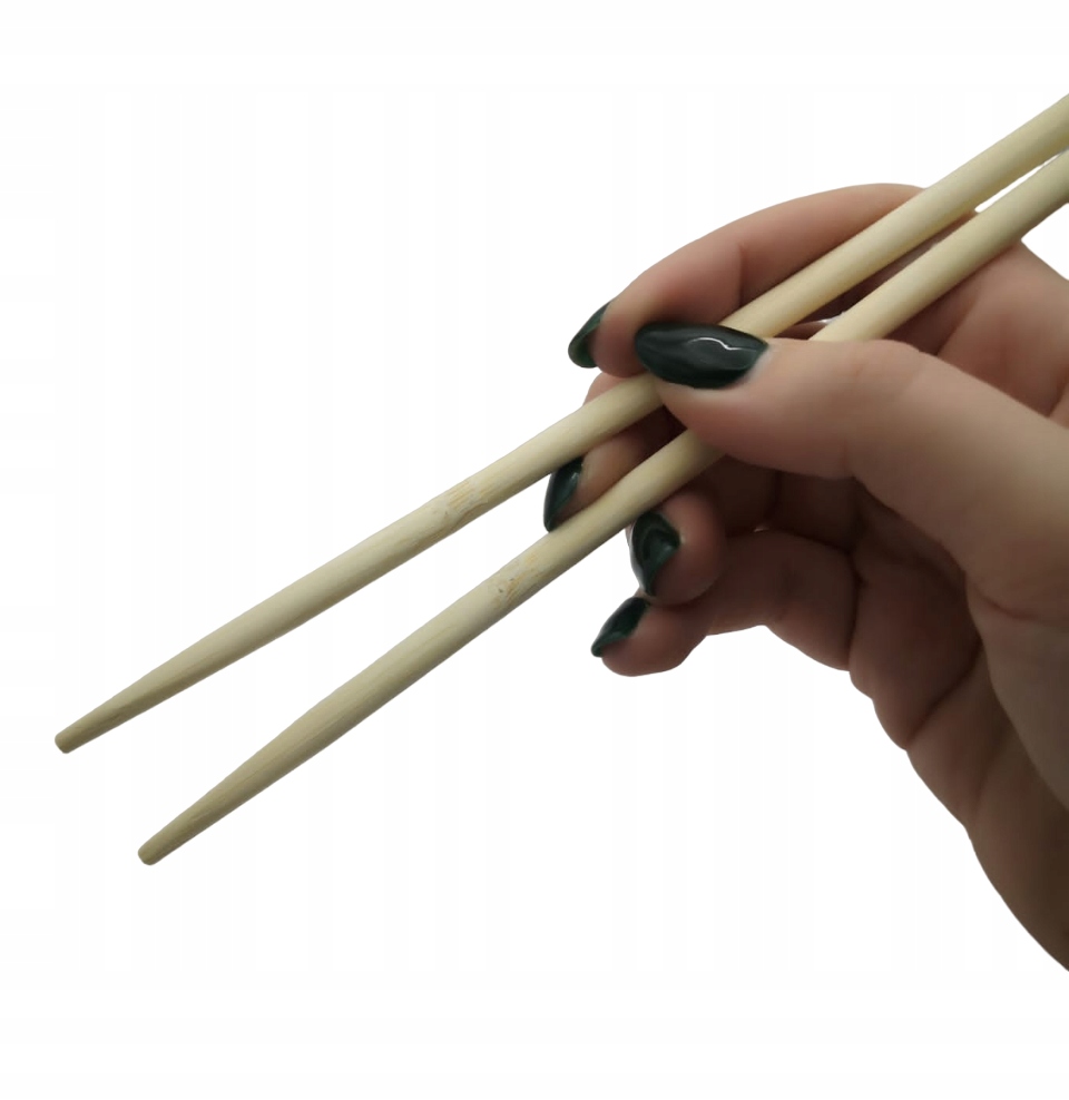Pałeczki bambusowe do sushi, osobno pakowane w koperty - 21cm - 100 par Marka Contipack