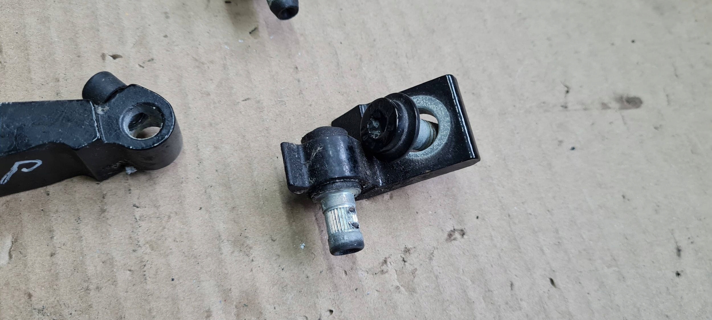 A4 B9 8W S4 hinge hinges door right right front KOMPLET LY9B