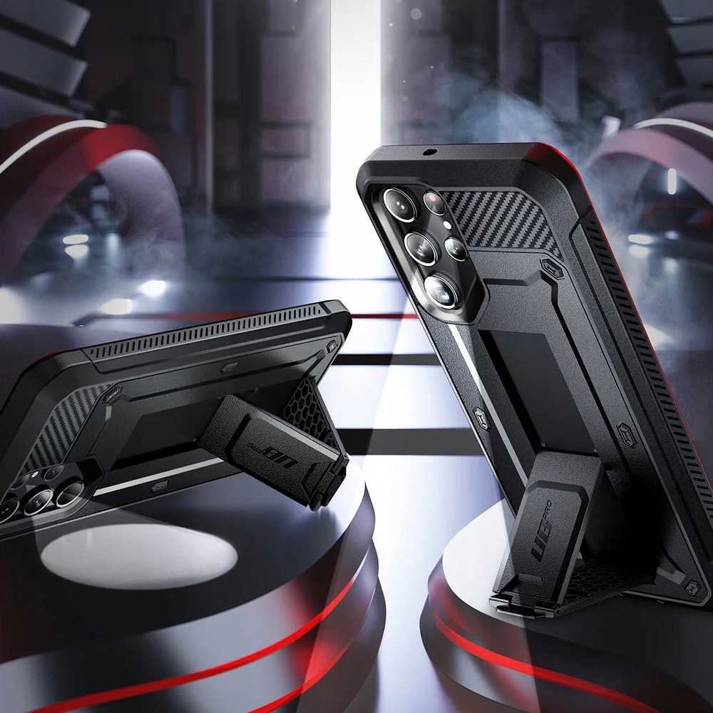 Etui pancerne do Galaxy S23 Ultra, Supcase UB Pro Kolor czarny