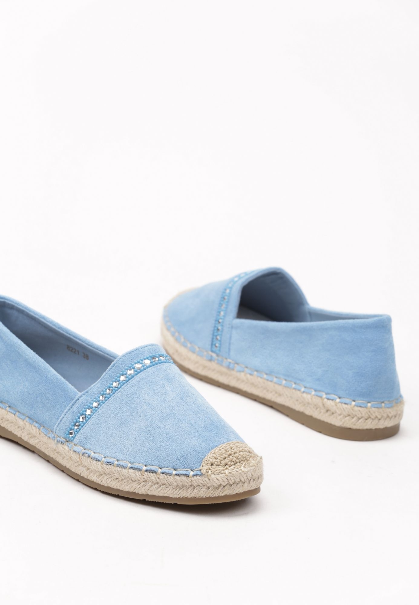 Born2Be Niebieskie Espadryle damskie 37 Ekozamsz Rozmiar 37