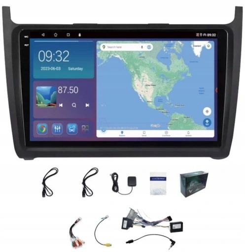 Gps Navigace Vw Polo 2008-2020 Wifi Carplay Usb 4GB 64GB