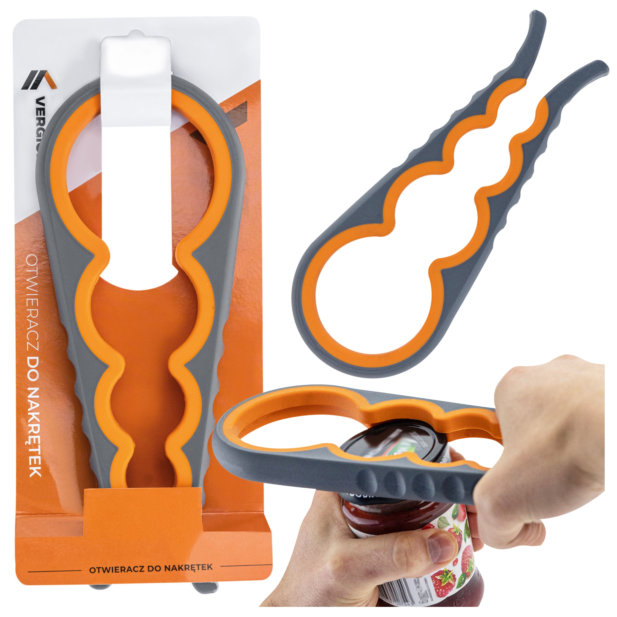 

Otwieracz Do Słoików butelek nakrętek Uniwersalny