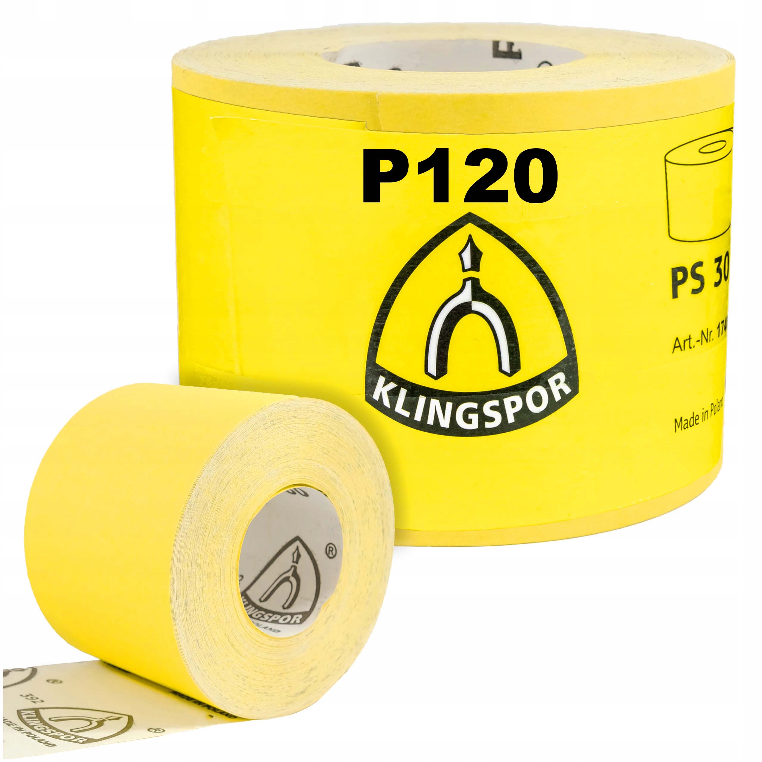 

Papier Ścierny Klingspor P120 50 metrów Do Metalu