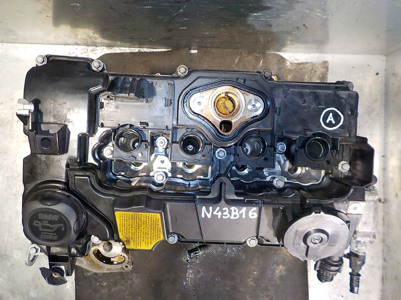 BMW E87 E90 E91 E92 1.6 16V 122KM engine N43B16 PRZEBIEG 127 TYS