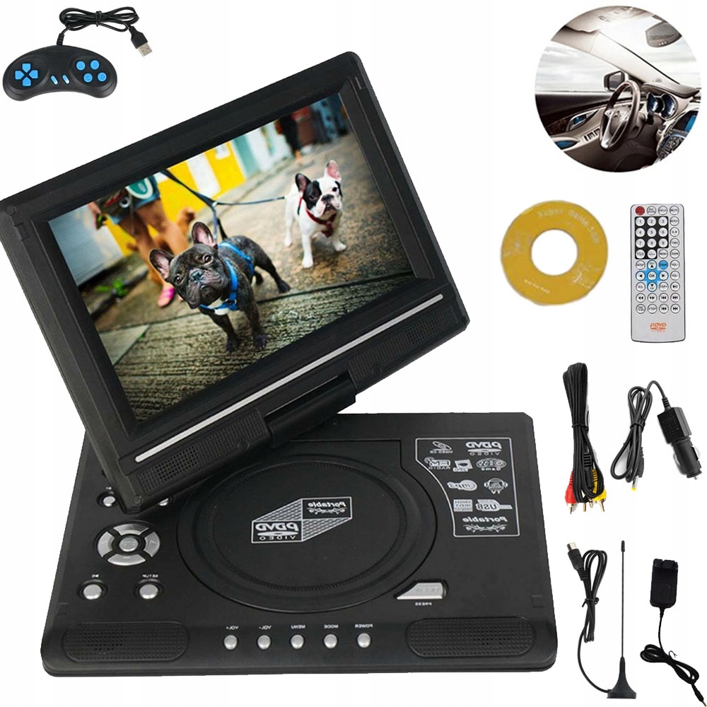 DVD Přehrávač 78 Palců Hd S Funkcí Televizních Her A Podporou Karet Sd MMC