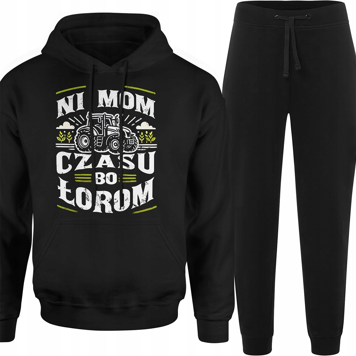 Teplákovka Pánské Teplákové Kalhoty Pánské Mikina Pro Farmáře S Traktorem XL