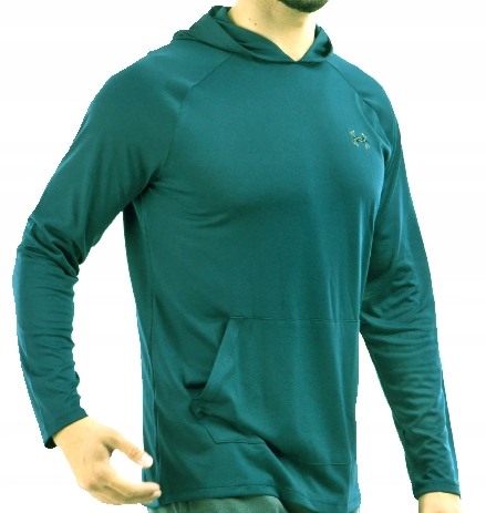 Under Armour Bluza HeatGear Loose Tech 2.0 Hoodie Academy 1328703424 L