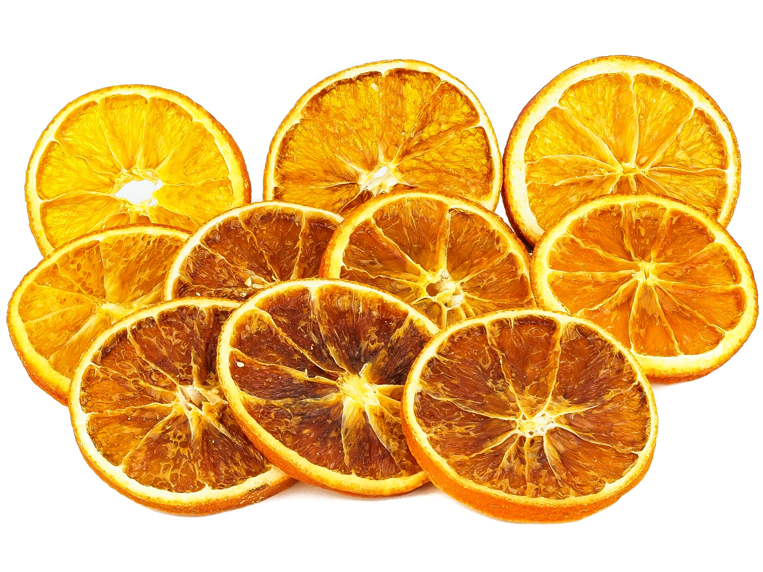 SUSZONE PLASTRY POMARAŃCZY NA CHOINKĘ STROIK x10