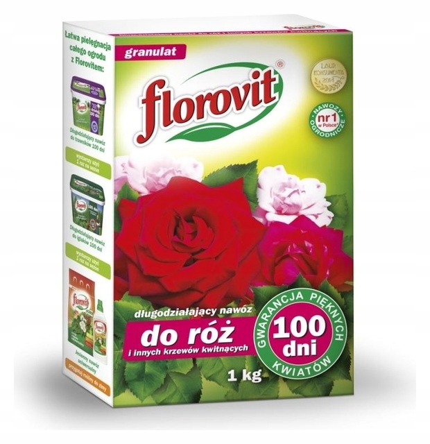 

Florovit do róż i krzewów kwitnących 100dni 1kg