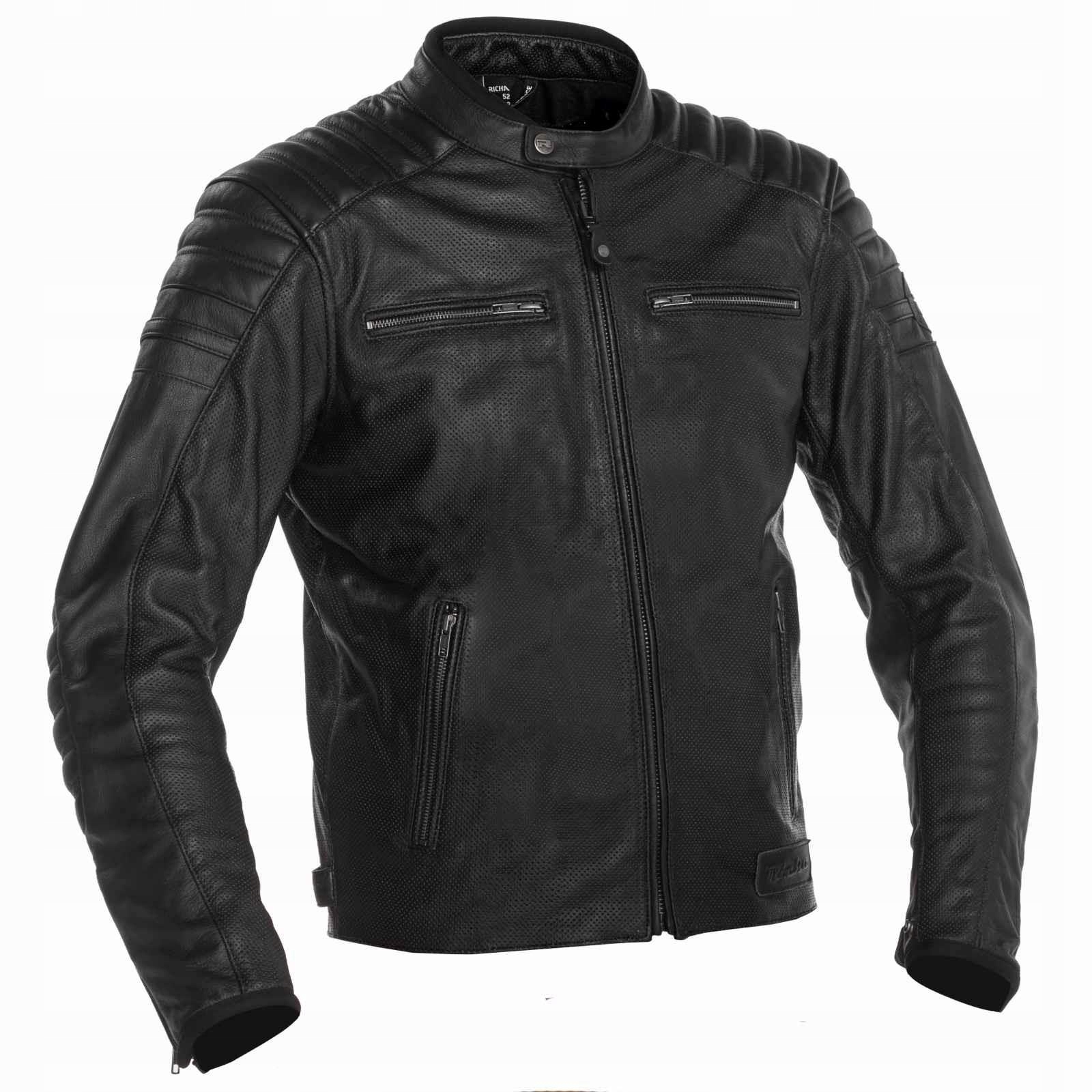 Kurtka RICHA DAYTONA II PERFORATED czarna 54