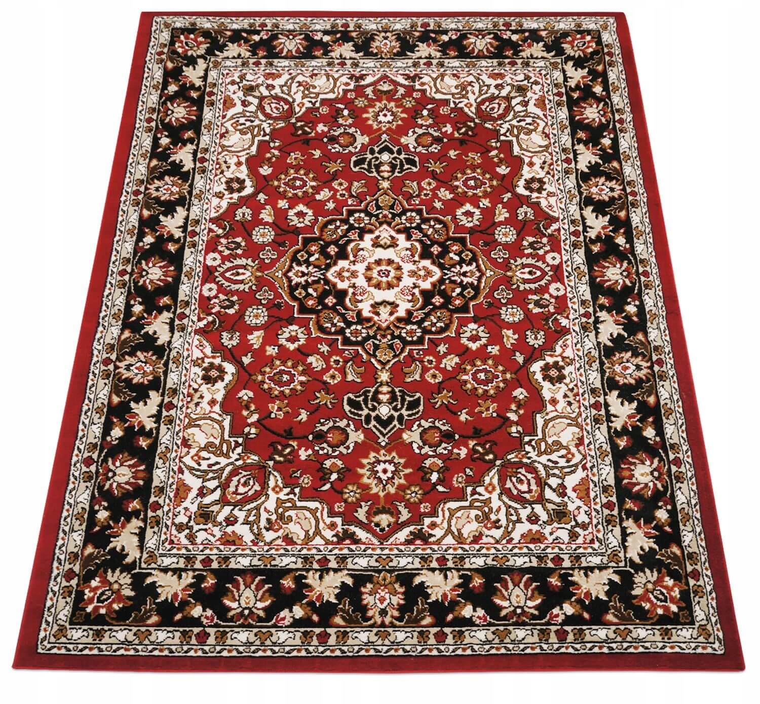 Koberec Do Obývacího Pokoje 120X180 Červený Klasický Bcf Koberce Do Kuchyně Pokoje