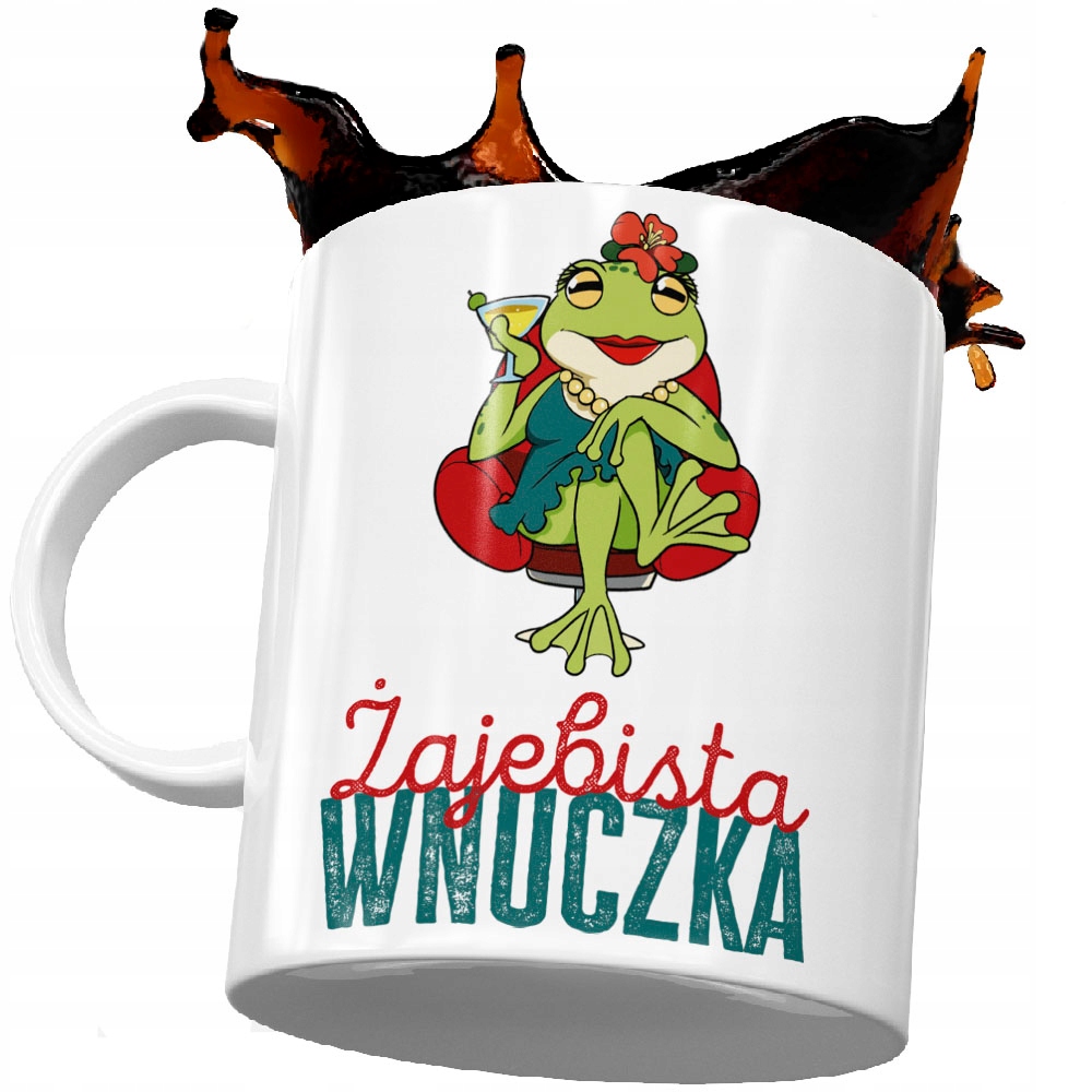 Żajebista Kubek Wnuczka dla Wnuczki