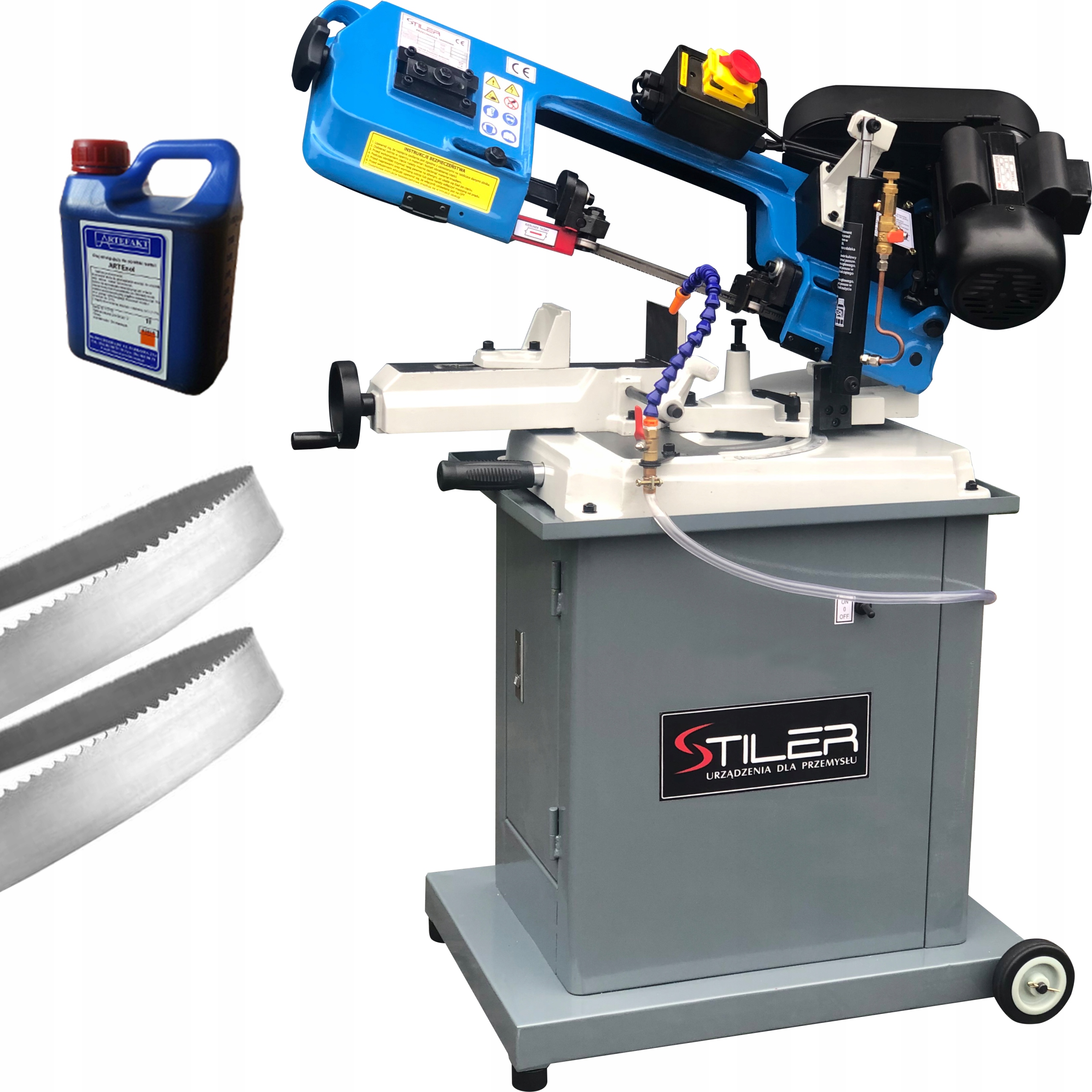 PIŁA TAŚMOWA DO METALU PRZECINARKA STILER 128HDRA 230V 150 MM 2 TAŚMY HIT Kod producenta PIŁA TAŚMOWA DO METALU STILER 128HDRA 2 TAŚMY