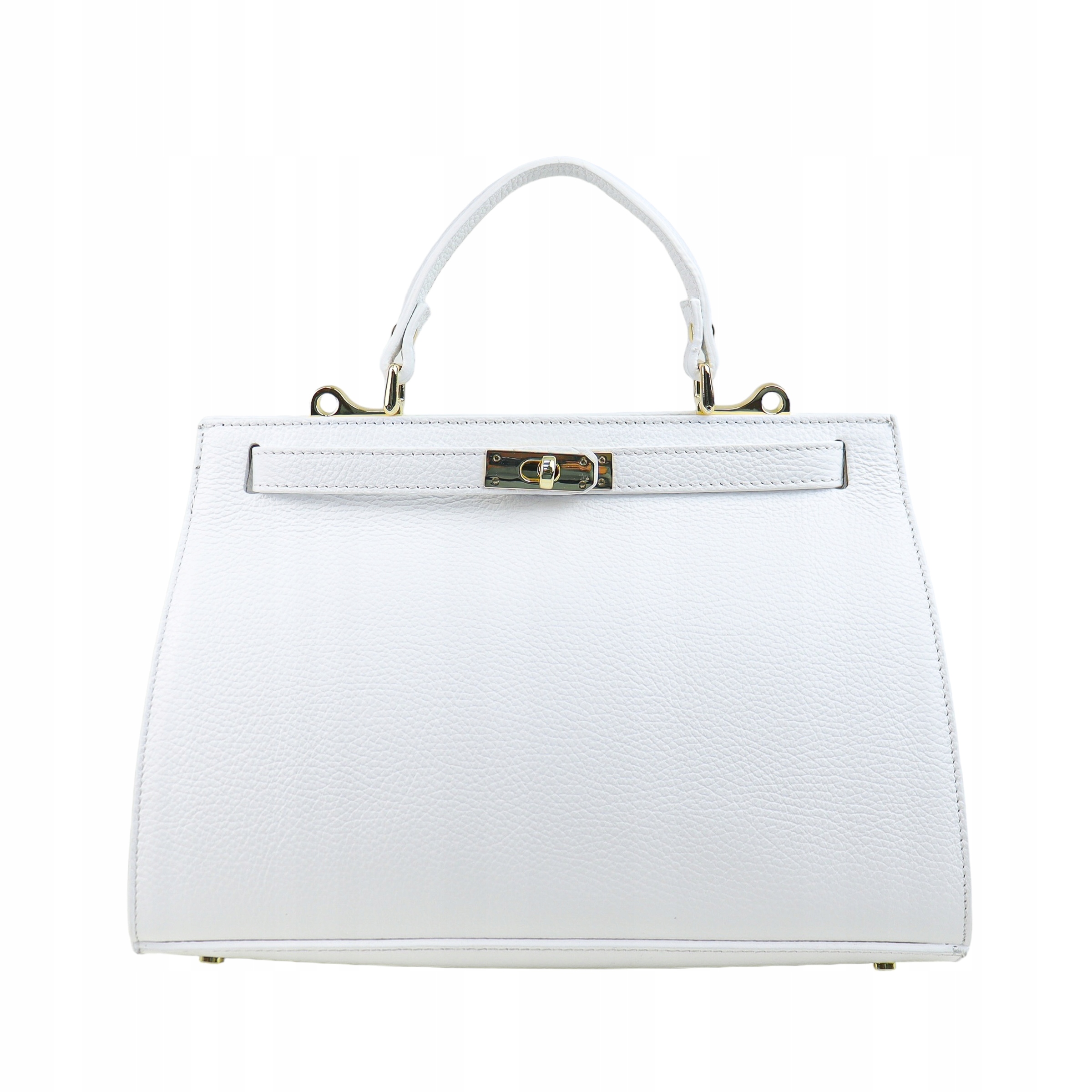 Torebka Damska skóra naturalna Cassandra Biały