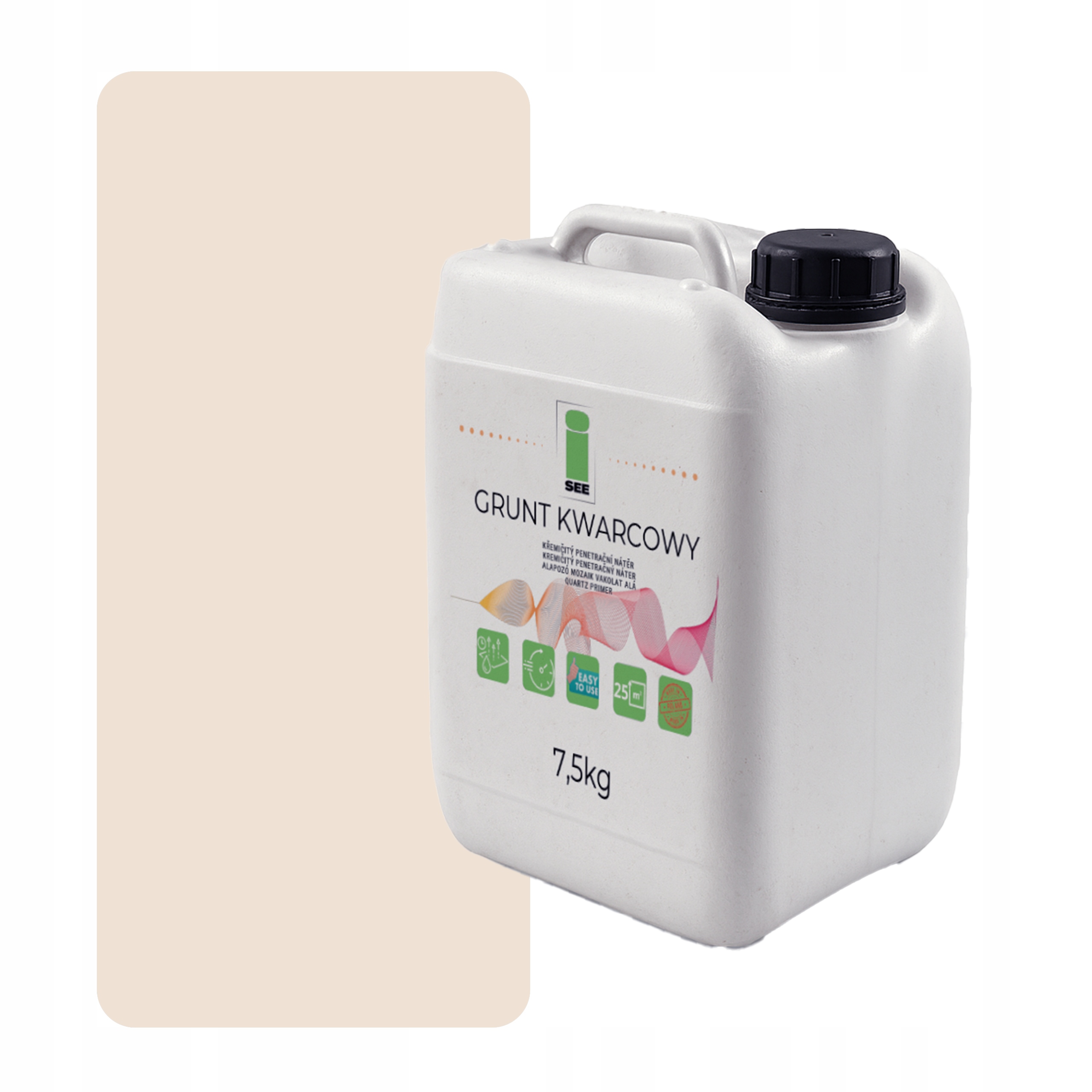 Křemenná Zemina Pod Silikonovou Omítku 7,5 Kg Béžová Světlá F442