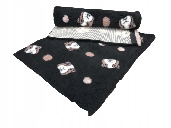 

Dry Vet Bed legowisko 50x75cm Świnka czarny/beż