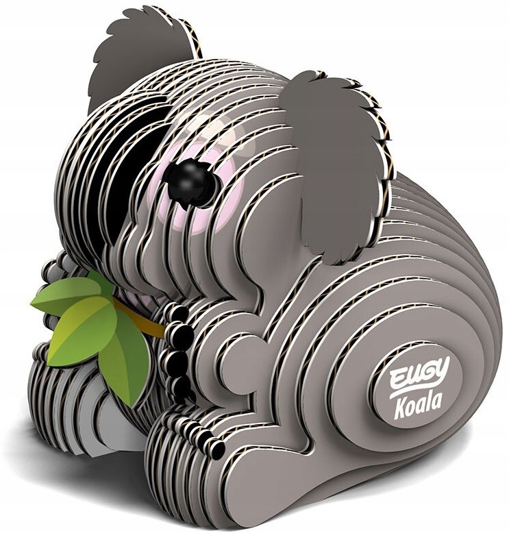 

Koala puzzle układanka przestrzenna 3D model Eugy