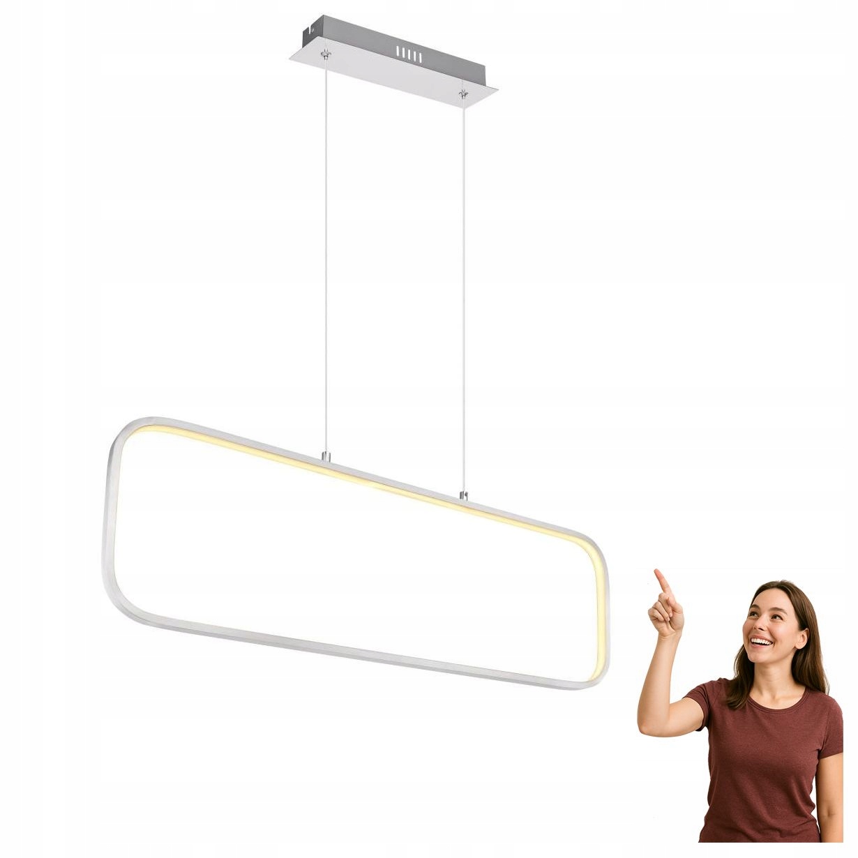Závěsná Led lampa 24W Silla 67262H Globo