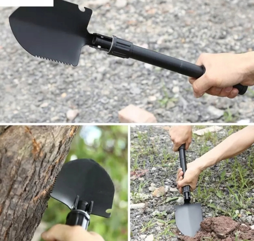 SOLIDNA SAPERKA ŁOPATKA KILOF survival OTWIERACZ Marka inna marka