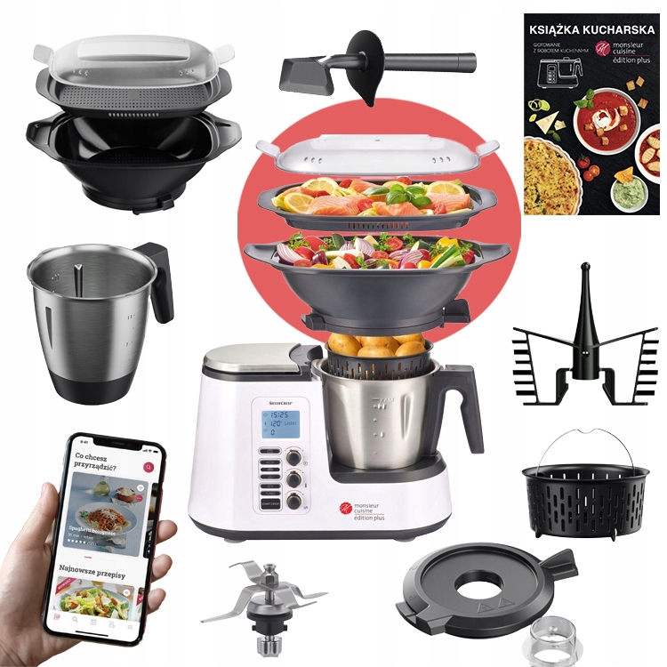 Kuchyňský Robot Lidlomix Monsieur Cuisine Edition Plus Dárek Splátky 0%