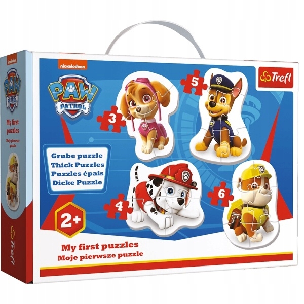 

Puzzle Psi Patrol Pierwsze puzzle GrubeTrefl Baby