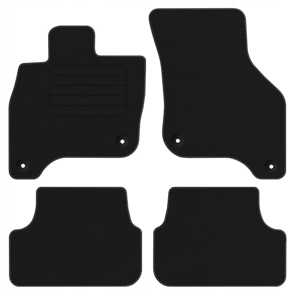 

Vw e-GOLF 17-20 dywaniki welurowe Com+ stopery