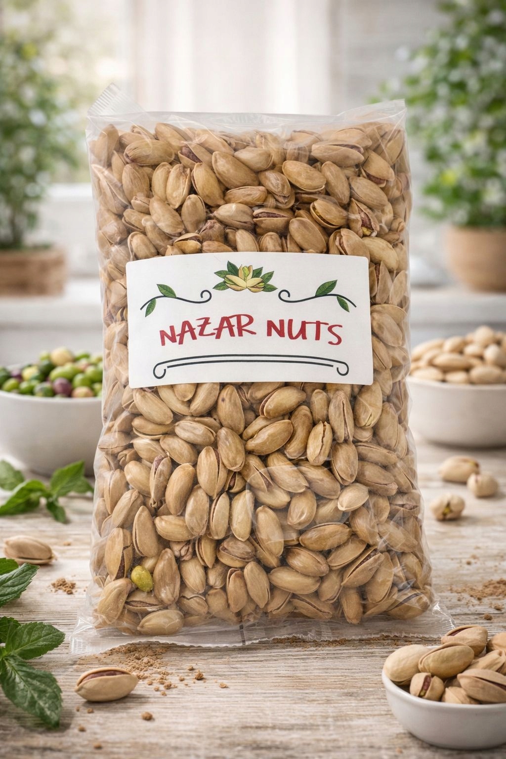 Pistácie Turecké Nazar Nuts Antep Fistigi solené 700G 5 ks