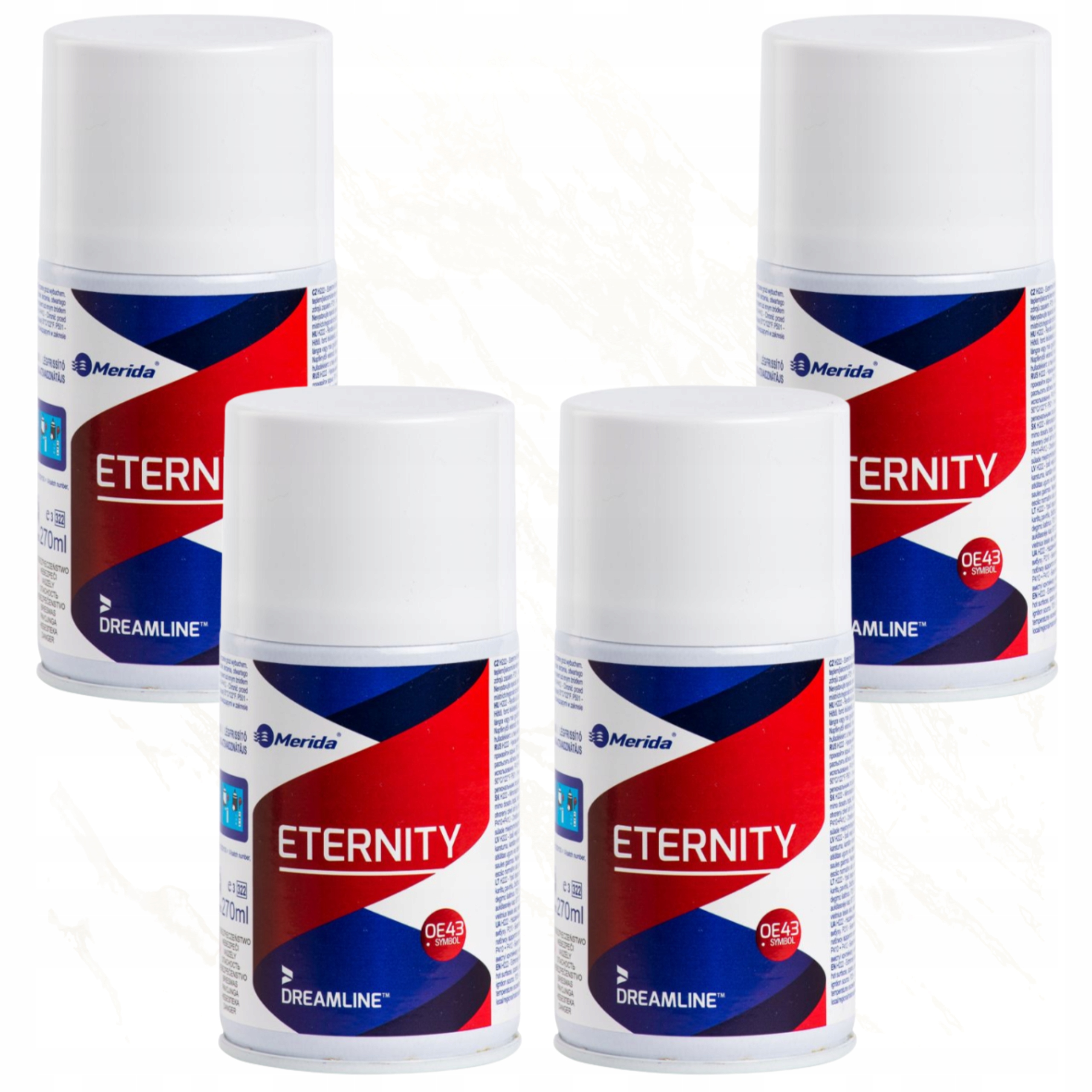 Levně Merida Osvěžovač Vzduchu Eternity OE43 4 Ks 250 ML