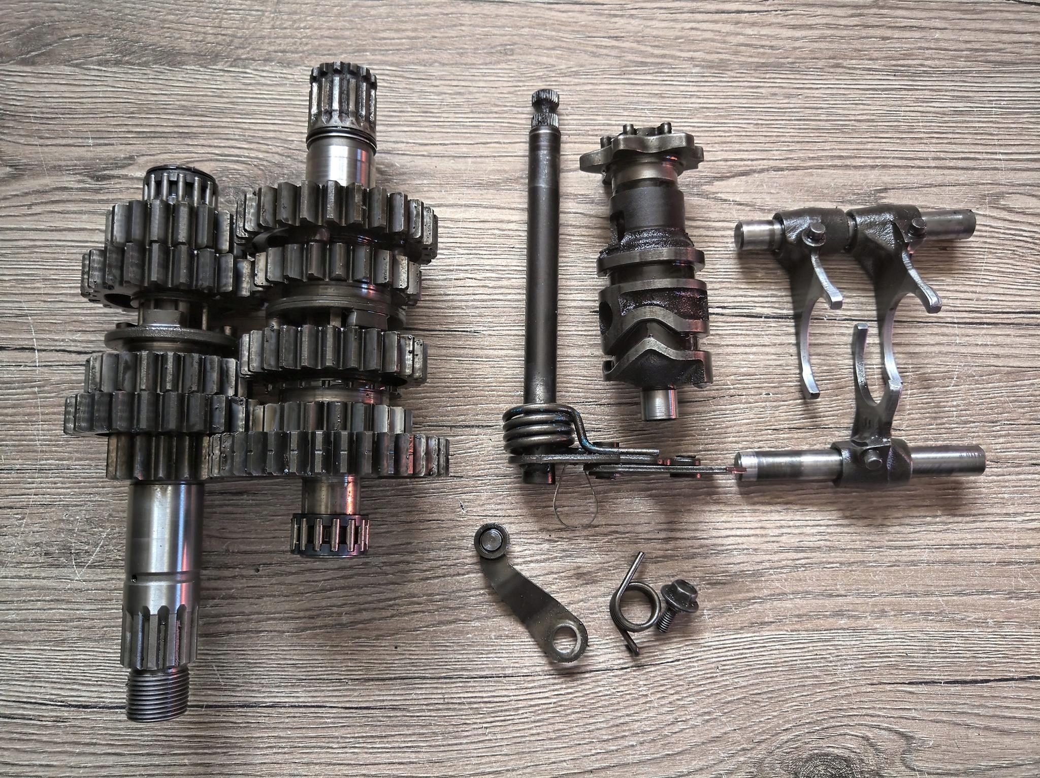 KAWASAKI KLR 650 TENGAI КОРОБКА ПЕРЕДАЧ