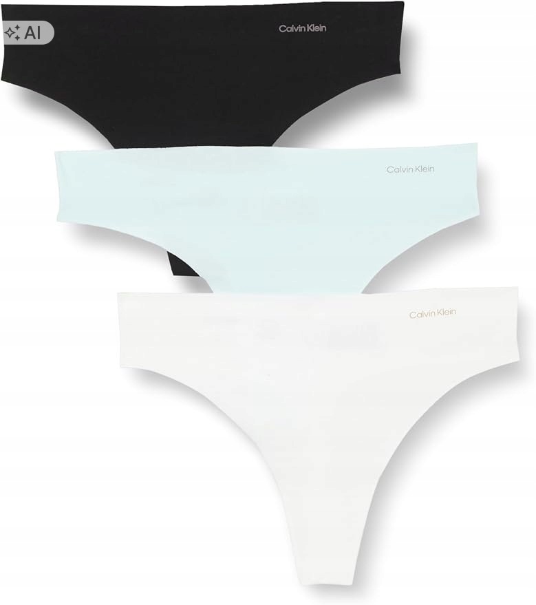 Calvin Klein Kalhotky Bezešvé Bavlněné 3PACK XL 7DA