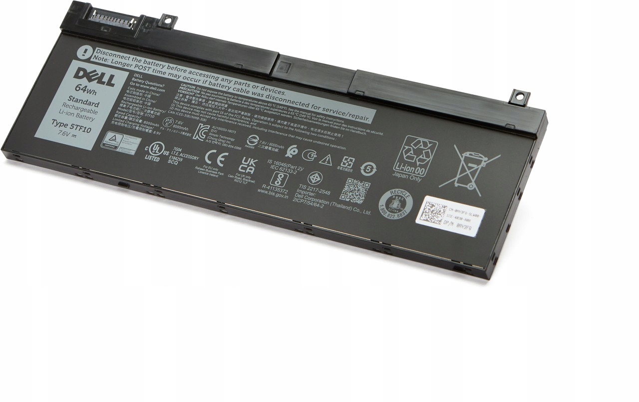 Nová Originálna Batéria Dell Precision 7530 7540 7730 7740 Typ 5TF10 64WH
