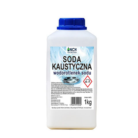

Wodorotlenek sodu soda kaustyczna granulki 99% 1kg