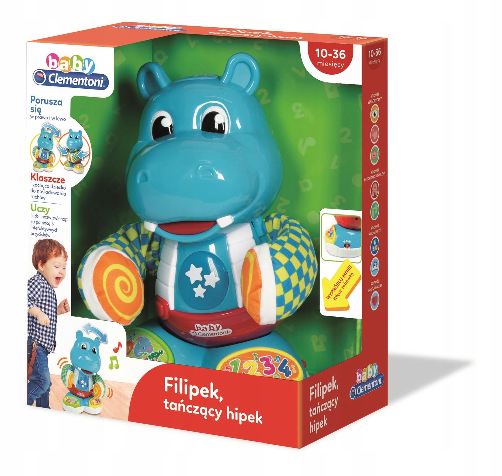 

Clementoni Filipek Tańczący Hipek 50109