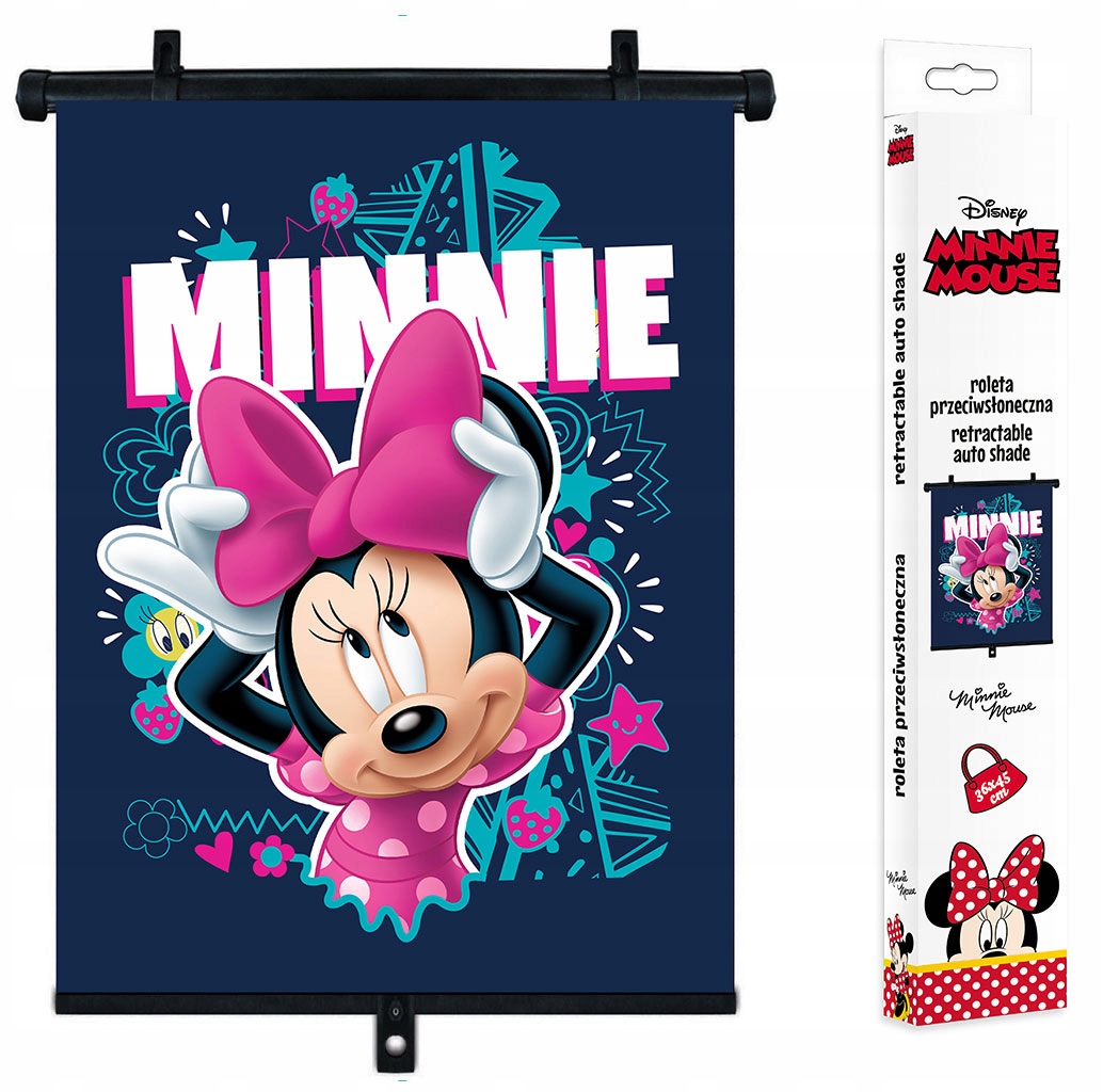 

Roleta roletka przeciwsłoneczna do auta Minnie