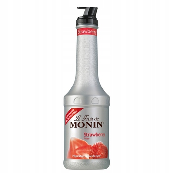 1x 1l Monin Puree Strawberry puree truskawkowe