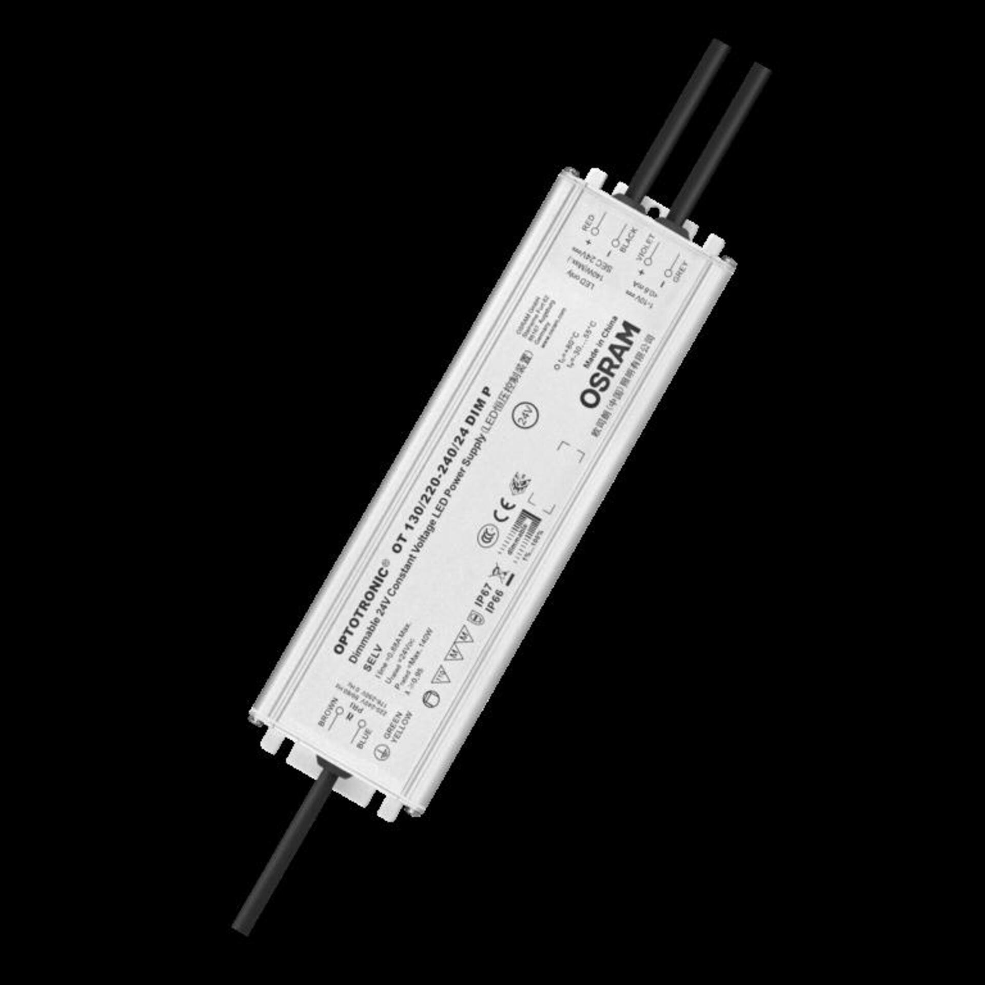 Stmievateľný Led zdroj Ledvance Ot 130/220-240/24 DIM P 130W IP66 24V