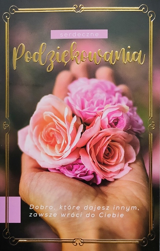 

dla Nauczyciela Kartka Podziękowanie 2K62