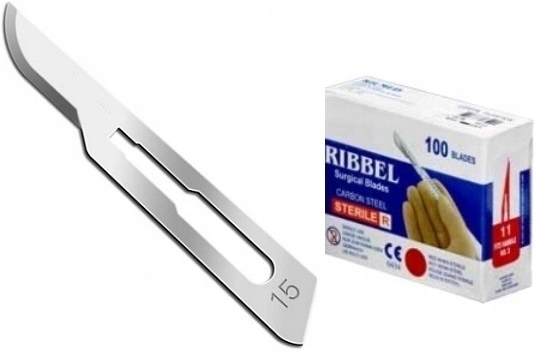 

Ribbel Wymienne Ostrza Skalpele Chirurgiczne 100sz