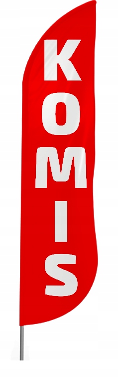FLAGA REKLAMOWA WINDER AUTO KOMIS HANDEL SKUP AUT Szerokość produktu 60 cm