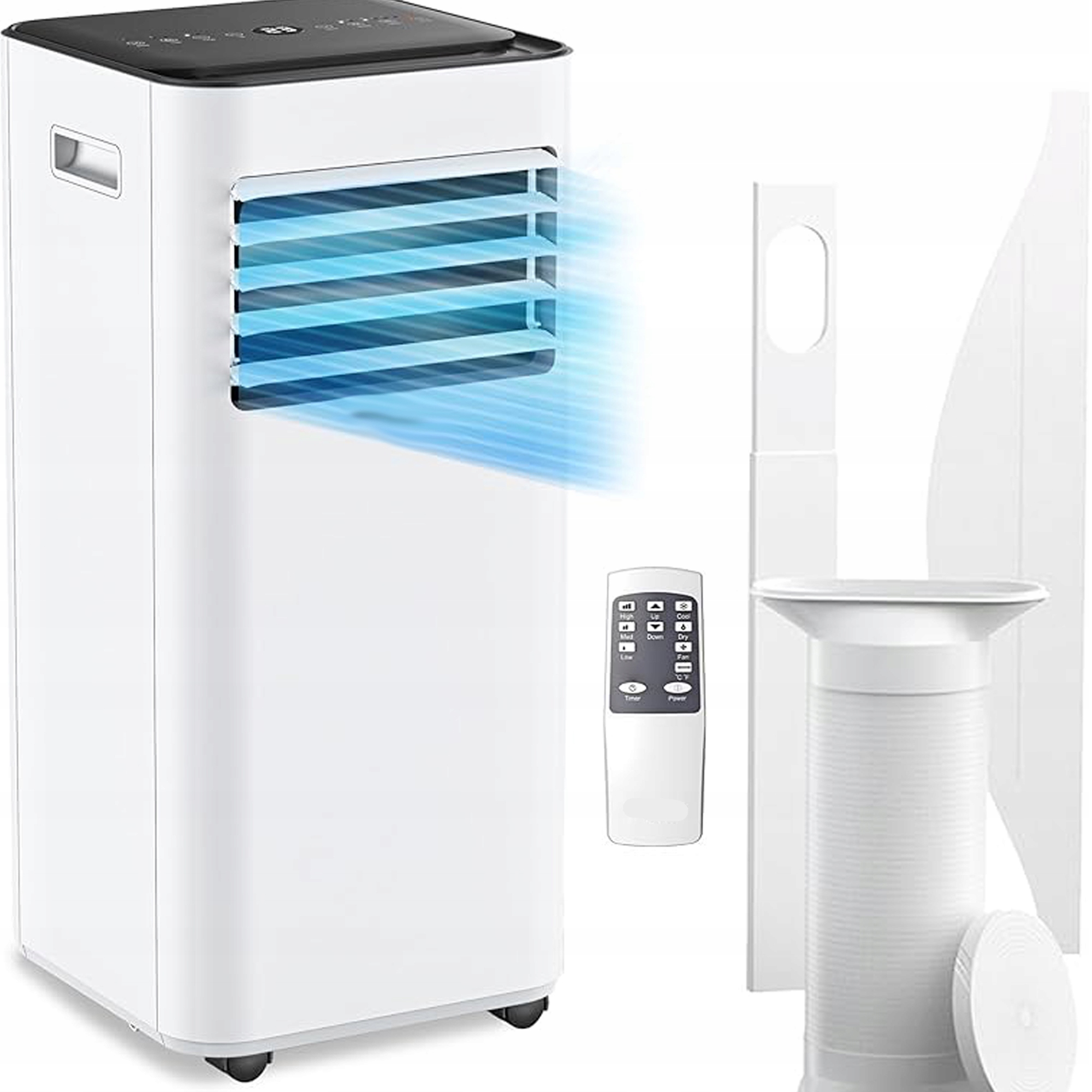 Klimatyzator Przenośny Pokojowy 4w1 9000 Btu WiFi Pilot Grzanie Chłodzenie