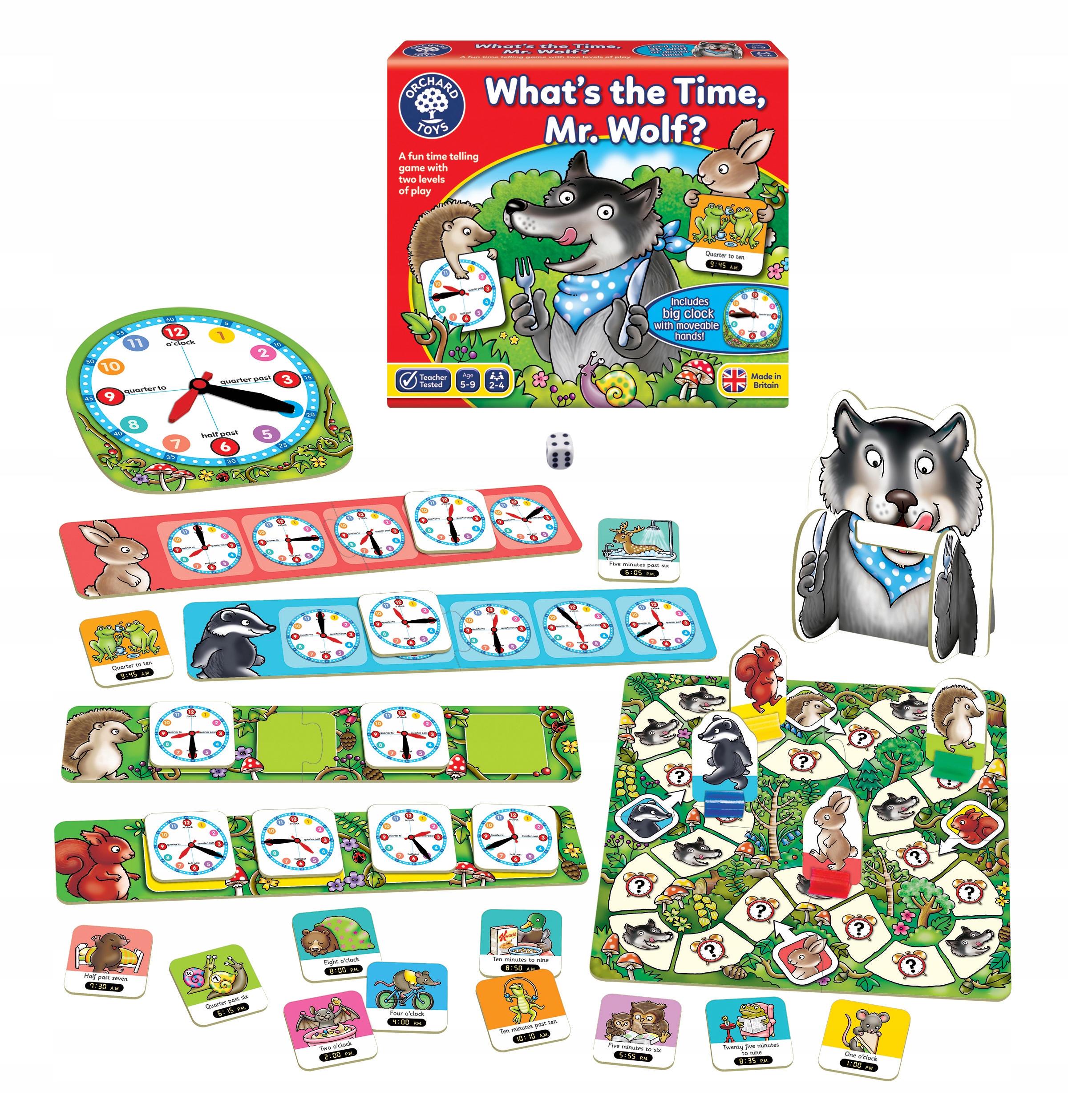 Orchard Toys What's the Time Mr. Wolf? СУПЕР ИГРА!