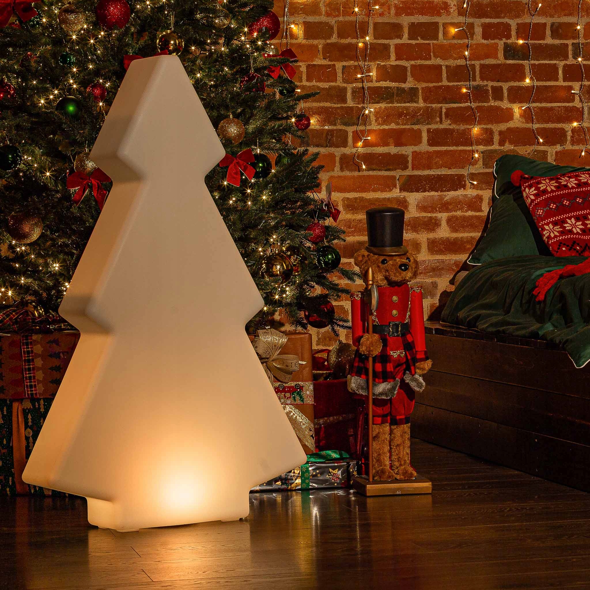 OZDOBA ŚWIĄTECZNA CHOINKA LED BEZPRZEWODOWA ZEWNĘTRZNA 112cm EAN (GTIN) 5905316575059