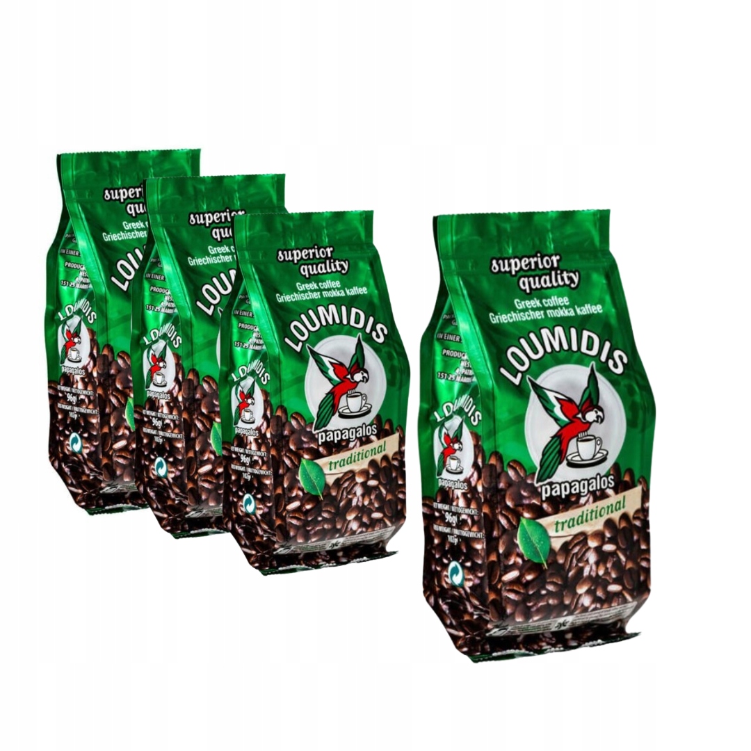 Levně Nejlepší řecká Káva káva Loumidis 4x96 g Hermeticky balená