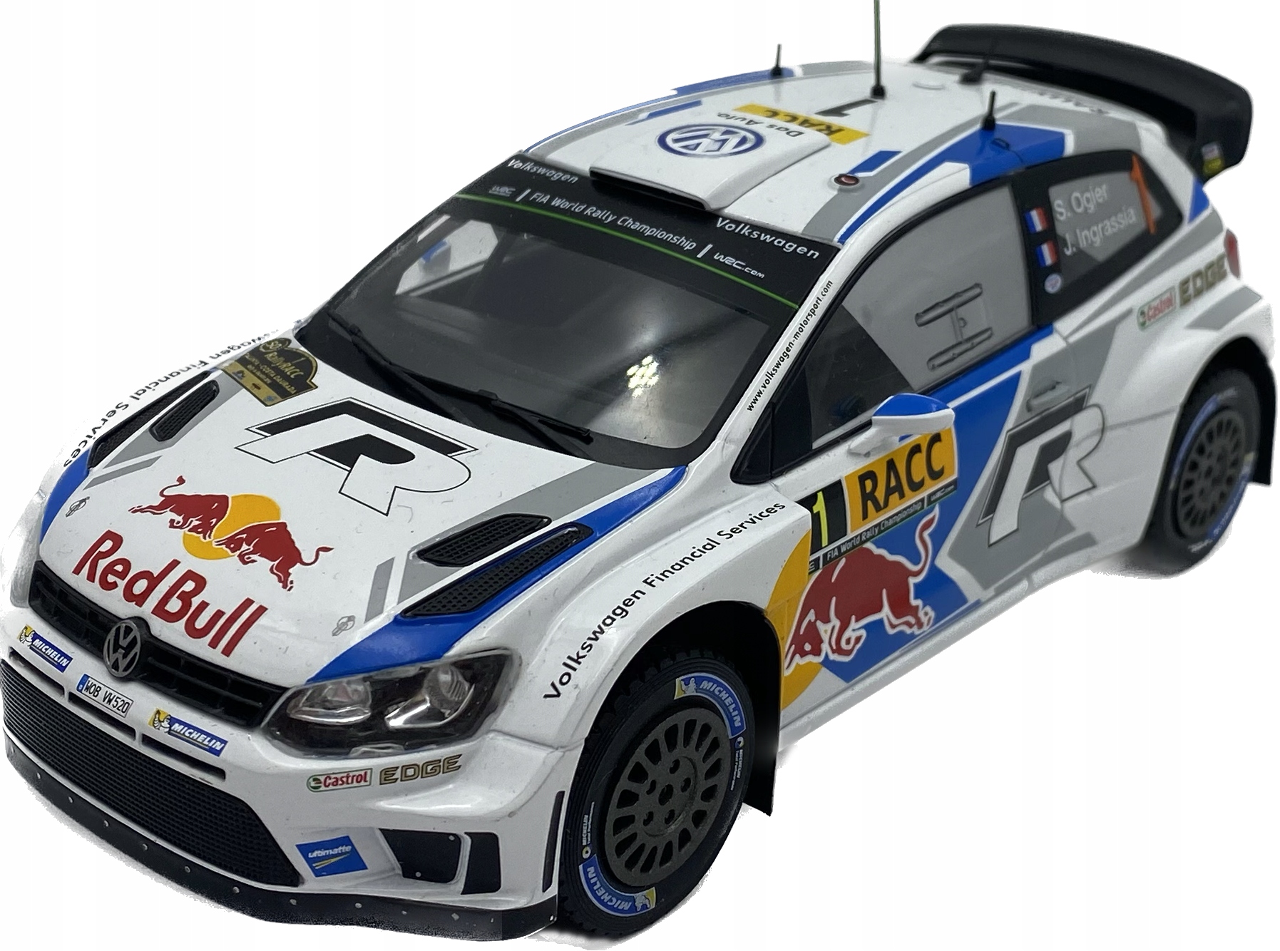 Vw Polo R Wrc #1 S.Ogier Katalánsko 2014 Ixo 1:24