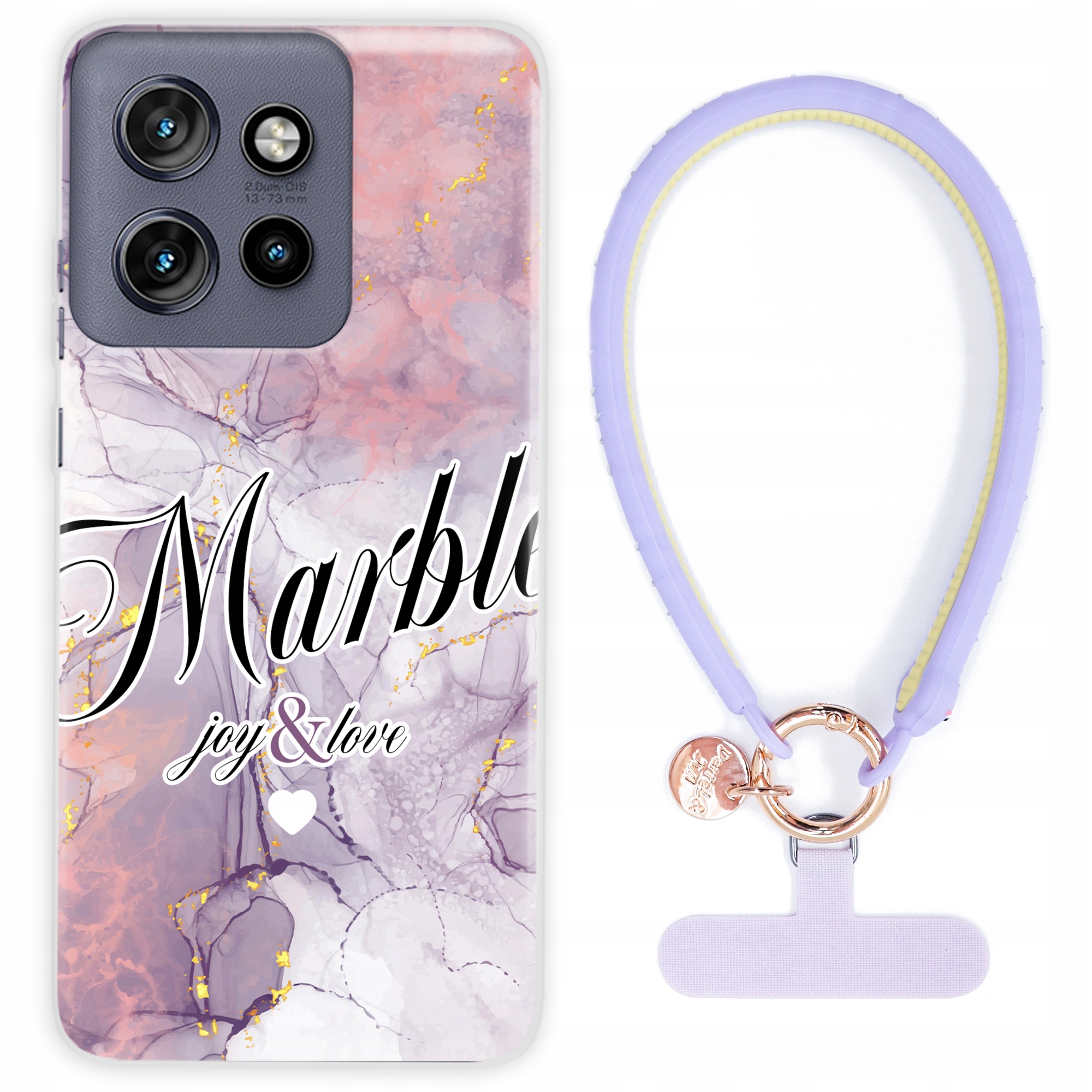 Puzdro Pre Motorola Edge 50 Neo Sada Puzdro držiak Joy & Love – Kvalita|Štýl